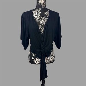White House Black Market - Wrap Around Shoulder Shawl/CoverUp - Women’s Large